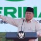 Presiden terpilih Prabowo Subianto secara resmi meluncurkan Program Gerakan Indonesia Menanam (Gerina) di Kabupaten Banyuasin, Sumatera Selatan, Rabu (23/4/2025) (Foto: Istimewa).