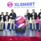 Para pimpinan PT XLSmart Telecom Sejahtera Tbk berfoto bersama dalam acara peluncuran nama baru hasil merger XL Axiata dan Smartfren, di Jakarta, Kamis (24/4/2025) (Foto: Istimewa).