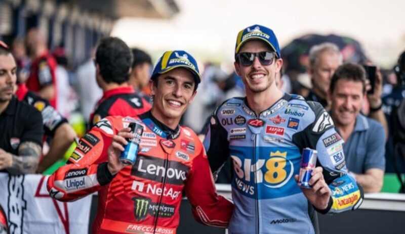 Alex Marquez akhirnya mencatatkan sejarah manis dalam karier MotoGP-nya dengan memenangkan MotoGP Spanyol 2025 di Sirkuit Jerez. Balapan yang digelar pada Minggu (27/4/2025) malam WIB (Foto: Istimewa).