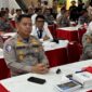 Kapolres Toraja Utara AKBP Stephanus Luckyto, S.I.K., S.H., M.Si, saat menghadiri Gelar Operasional Triwulan I Tahun 2025 di Aula Mappaoddang, Mapolda Sulsel, Senin (28/04/2025) (Foto: Istimewa).