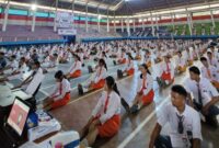 Siswa siswi SMA Toraja Utara, mengikuti seleksi ketat untuk menjadi Paskibraka tahun 2025, diantaranya, tes wawasan kebangsaan ( TWK ), tes intelegensia umum ( TIU ), tes kesehatan, peraturan baris berbaris (PBB) dan seleksi kepribadian. Foto : (Istimewa)