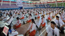 Siswa siswi SMA Toraja Utara, mengikuti seleksi ketat untuk menjadi Paskibraka tahun 2025, diantaranya, tes wawasan kebangsaan ( TWK ), tes intelegensia umum ( TIU ), tes kesehatan, peraturan baris berbaris (PBB) dan seleksi kepribadian. Foto : (Istimewa)