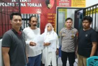 Satuan Reskrim Polres Tana Toraja yang mengamankan Pasutri pemilik warung remang-remang di Polres Tana Toraja beberapa waktu lalu. (Dok. Humas Polres Tana Toraja)