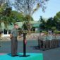Pangdam XIV Hasanuddin, Mayjen TNI Windiyatno, saat memberikan arahan pada 