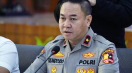 Brigjen Pol Trunoyudo Wisnu Andiko saat menyampaikan keterangan pers Operasi Premanisme Nasional di Jakarta, Selasa (6/5/2025) (Foto: Istimewa).