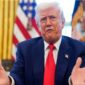 Presiden AS Donald Trump saat mengumumkan rencana pembukaan kembali Penjara Alcatraz di Gedung Putih, Washington D.C., Senin, (5/6/2025) (Foto: Istimewa).