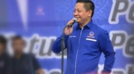 Ketua DPW NasDem Sulawesi Selatan, Rusdi Masse (RMS) orang dekat RMS, yang menyebut bahwa RMS hampir pasti pindah ke PSI dan telah bertemu dengan Ketua Umum PSI, Kaesang Pangarep, pada (7/5/2025) malam (Foto: Istimewa).