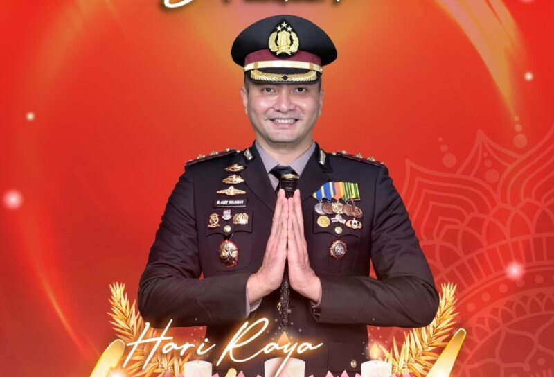 Kapolres Gowa AKBP Muh. Aldy Sulaiman, S.I.K., M.Si., saat menyampaikan ucapan selamat Hari Raya Waisak 2569 BE di Gowa, Senin (12/5/2025) (Foto: Istimewa).