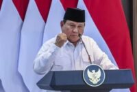 Presiden RI Prabowo Subianto saat menyampaikan pidato pembukaan Sidang ke-19 PUIC di Gedung DPR RI, Jakarta, Rabu (14/5/2025) (Istimewa).