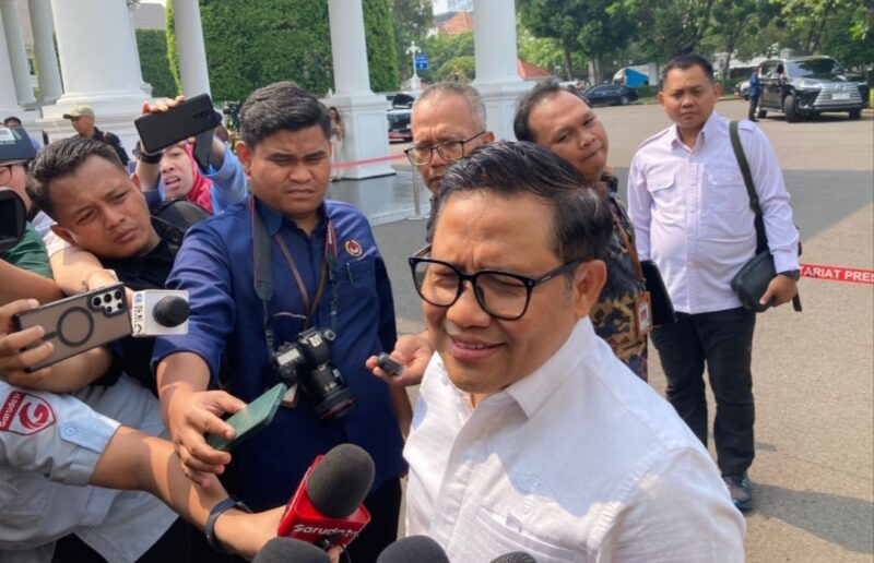 Muhaimin Iskandar, Menteri Koordinator Bidang Pemberdayaan Masyarakat, mewakili Indonesia dalam pelantikan Paus Leo XIV di  di Alun-alun Santo Petrus, Vatikan pada Minggu, (18/5/2025) (Foto: Istimewa).