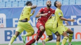 Skuad PSM Makassar bersiap menghadapi Barito Putera tanpa sang kapten Yuran Fernandes di Stadion Demang Lehman, Martapura, Kabupaten Banjar, pada Sabtu, (17/5/2025) pukul 15.30 WIB (Foto: Istimewa).