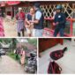 Petugas gabungan dari Polres Toraja Utara dan Polsek Tondon Nanggala saat menggerebek lokasi judi sabung ayam di Tondon Matallo, Jumat (16/05/2025) (Foto: Humas).