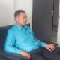 Kepala Inspektorat Kabupaten Toraja Utara, Joni Kantong yang di temui di ruang kerjanya, Selasa (17/6/25). (Dok. Fred Sampebua/Gasingnews.com)