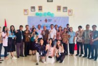 Foto bersama para Pemateri dan Peserta Lokakarya Literasi Digital di hari terakhir, yang berlangsung di aula Dinas Perpustakaan dan Kearsipan Toraja Utara, Sabtu (21/6/25).