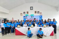 Foto bersama peserta, dihari terakhir Bimbingan Teknis (Bimtek) Kepenulisan Berbasis Konten Budaya Lokal  di aula perpustakaan Toraja Utara, Rabu(25/6/25).