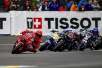 Marc Marquez memimpin di depan para pembalap lain saat sesi latihan MotoGP Aragon 2025 di Sirkuit MotorLand Aragon, Alcaniz, Spanyol, Jumat (6/6/2025) (Foto: Istimewa).