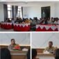 Kapolres Toraja Utara AKBP Stephanus Luckyto A.W, didampingi Kepala Dinas Pertanian Kabupaten Toraja Utara Lukas Pasarrai Datubarri, para Kapolsek Jajaran, serta para Penyuluh Pertanian se-Kabupaten Toraja Utara saat Rakernis di Aula Mapolres Toraja Utara, Jumat pagi (4/7/25).