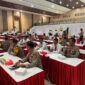 Kapolres Toraja Utara, AKBP Stephanus Luckyto A.W. menegaskan komitmen Polres Toraja Utara untuk terus meningkatkan kualitas pelayanan publik saat menghadiri Gelar Operasional Triwulan II Tahun 2025 yang digelar di Aula Mappaoddang, Mapolda Sulsel, Rabu (16/07/2025) (Foto: Humas).