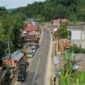 Salah satu jalan poros yang telah diperbaiki Pemprov Sulsel di Toraja Utara. Foto : (Humas Pemprov Sulsel)