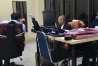 Eks Anggota DPRD Wajo Haji Saidiman di periksa dan dimintai keterangannya di Mapolres Wajo, Rabu (9/7/2025) (Foto: Istimewa).