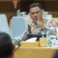 Kakorlantas Polri Irjen Pol Agus Suryonugroho dalam keterangannya menindak puluhan ribu pelanggaran dalam Operasi Patuh Pallawa 2025 di Indonesia, Rabu (16/7/2025) (Foto: Istimewa).