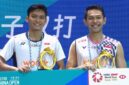 Fajar Alfian dan Muhammad Shohibul Fikri, memenangkan gelar bergengsi China Open 2025 usai mengalahkan Ganda Putra Malaysia dalam pertandingan final yang digelar di Olympic Sports Center Gymnasium, Changzhou, Minggu (27/7/2025) (Foto: Istimewa).