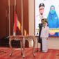 Pelantikan Naili Trisal sebagai Wali Kota dan Ome sebagai Wakil Wali Kota Palopo oleh Gubernur Sulsel Andi Sudirman Sulaiman berlangsung di Aula Asta Cita Rumah Jabatan Gubernur Sulsel, Makassar, Senin (4/8/2025) (Foto: Istimewa).