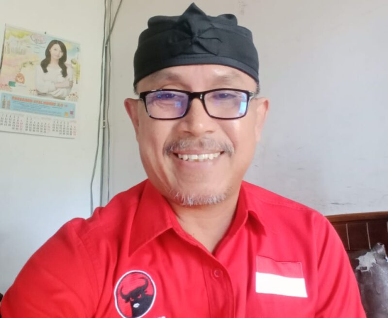 Kader senior PDI Perjuangan Toraja Utara, Suli Matius SH, yang masuk bursa calon kuat Ketua DPC periode lima tahun mendatang. Toraja Utara, Sabtu (6/9/2025) (Foto: Istimewa).